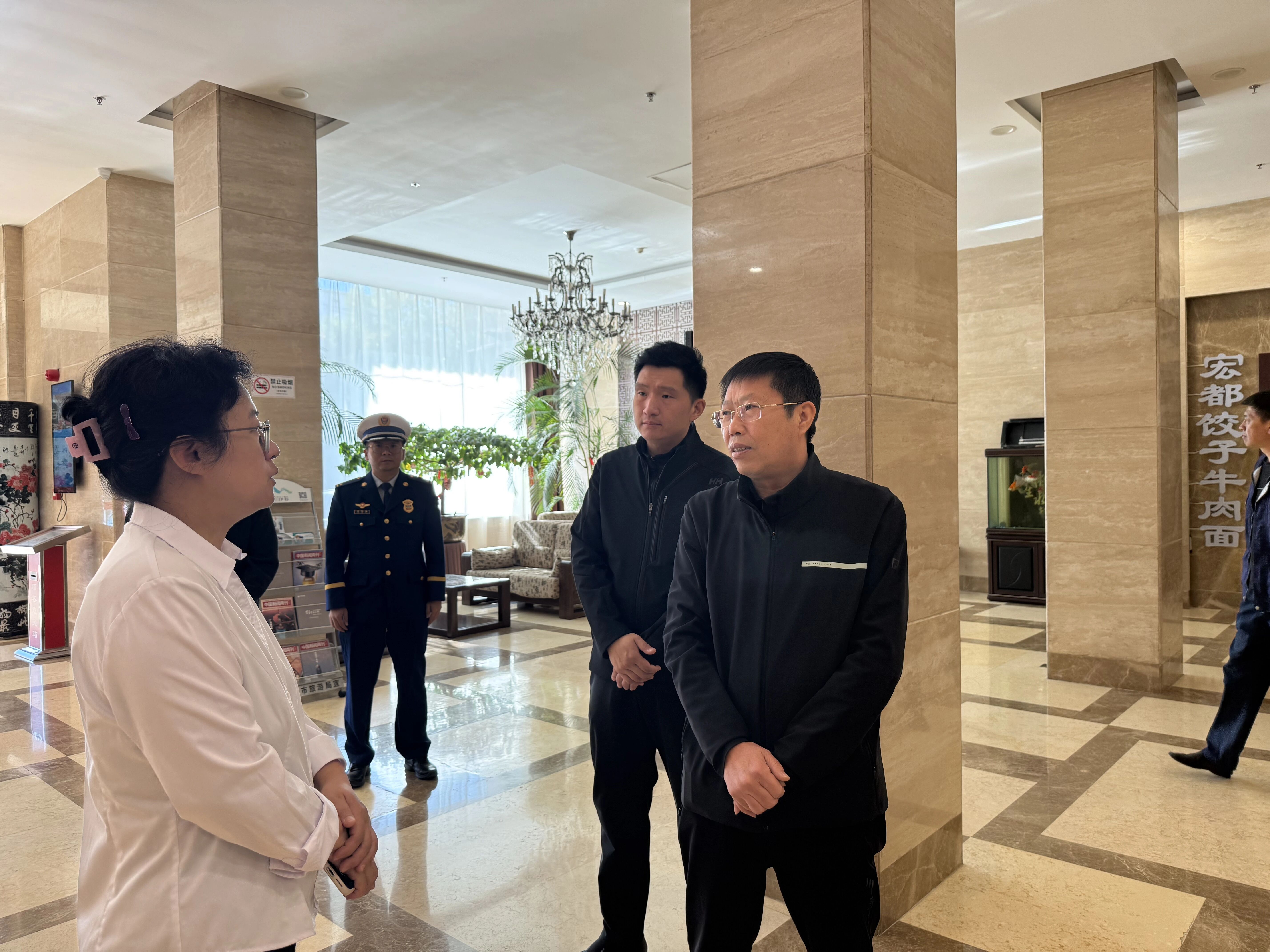 段志刚深入辖区调研检查安全生产工作